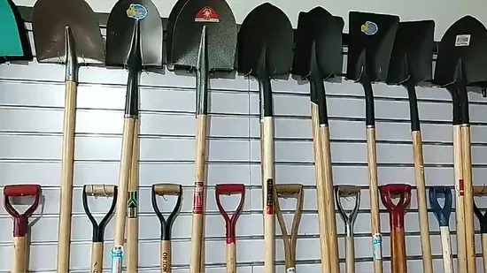 Todo tipo de pala, horquilla, azada y pala de acero